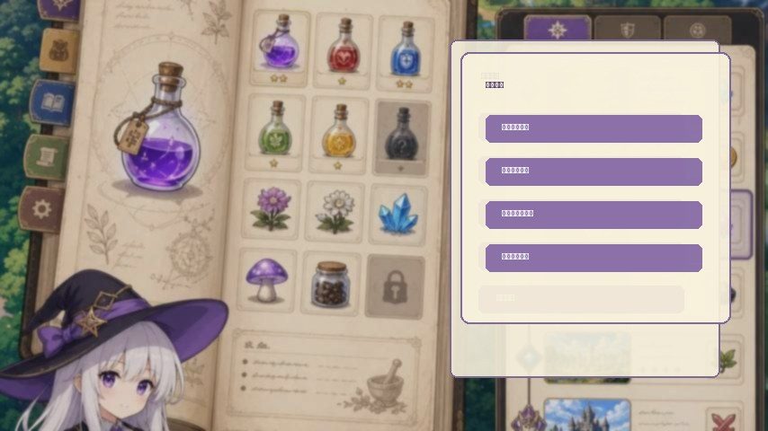 魔女秘药 任务推进 页面配图 8